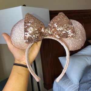 Rose Gold Mickey ears
